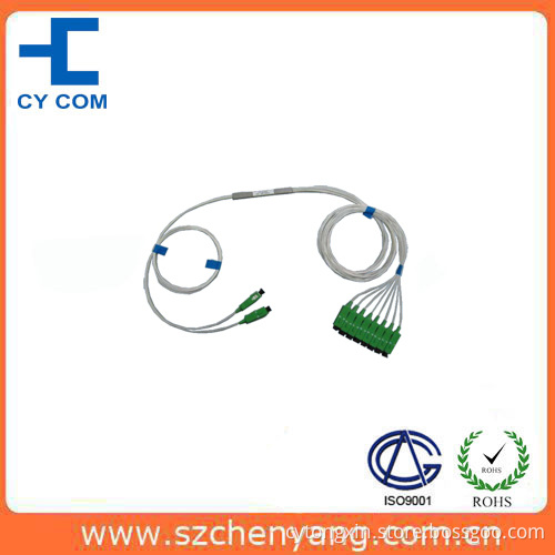 2X8 PLC Fiber Optic Splitter-Steel Tube Packing
